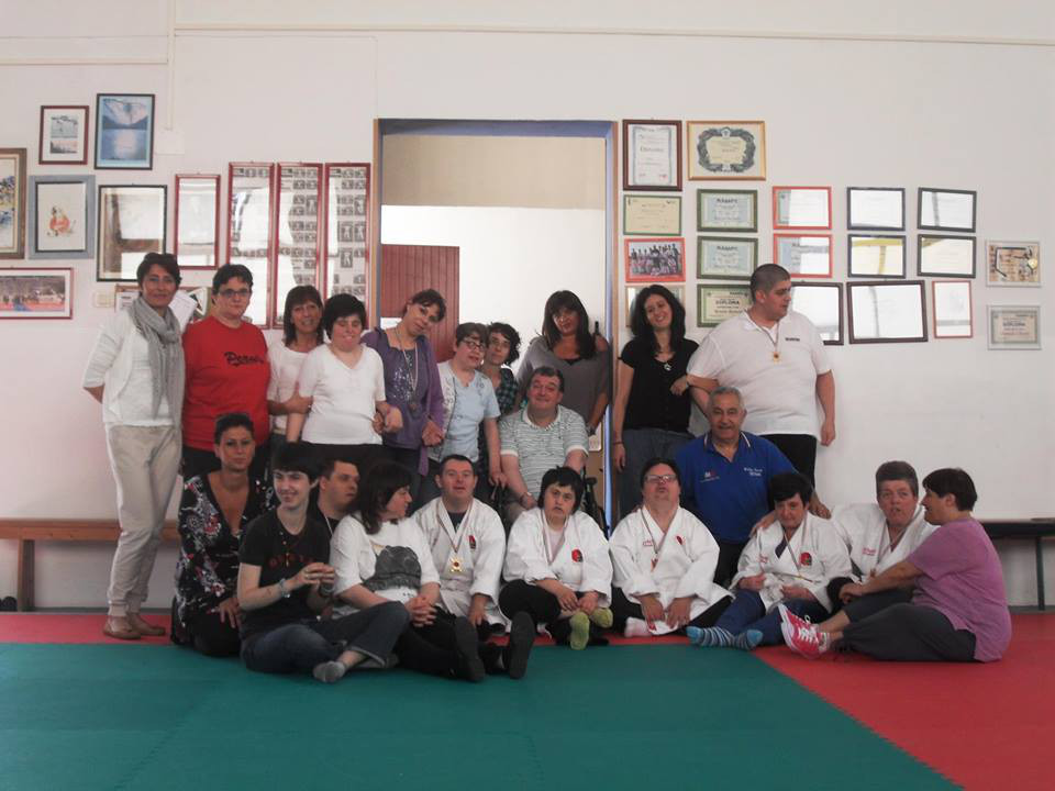 I ragazzi del Girasole con l'asd I Samurai-Kgr